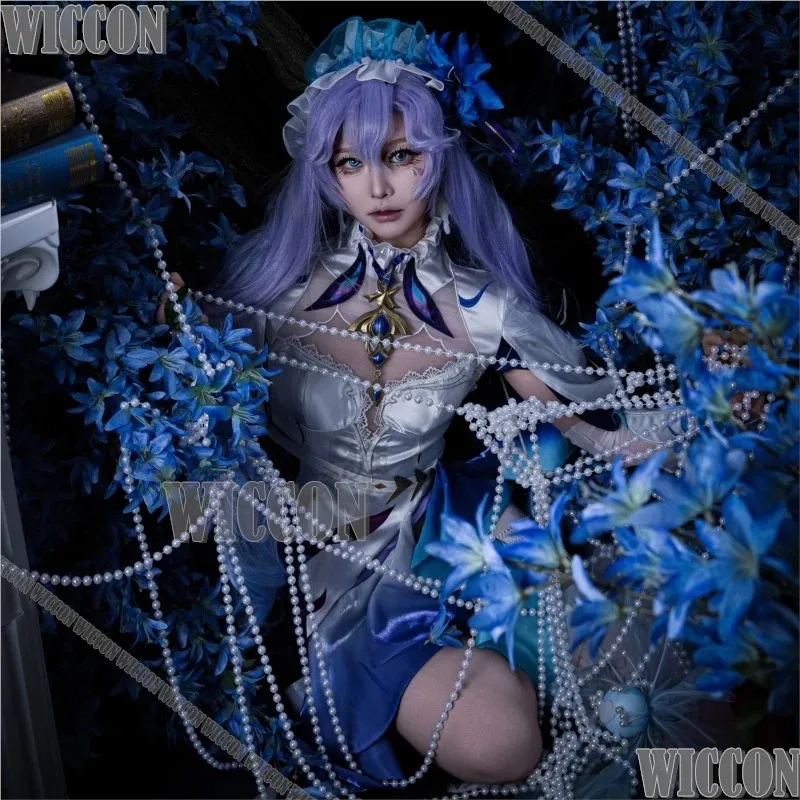 COSda@Cantarella Wuthering Waves Cosplay Game Suit Lolita Purple Dress Wig Shoes Girl Women Halloween Roleplay Party Outfit Cust 
COSda@Cantarella Wuthering Waves Cosplay Game Suit Lolita Purple Dress Wig Shoes Girl Women Halloween Roleplay Party Outfit Cust
