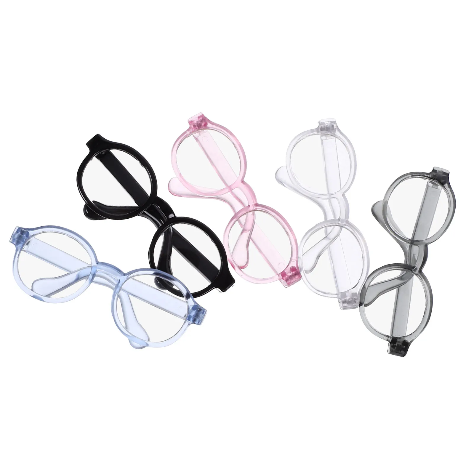 5Pcs Mini Glasses Transparent Lens Miniature Eyeglasses Costume Accessories Dollhouse Decor Pets Cosplay Dress Up Accessories
5Pcs Mini Glasses Transparent Lens Miniature Eyeglasses Costume Accessories Dollhouse Decor Pets Cosplay Dress Up Accessories