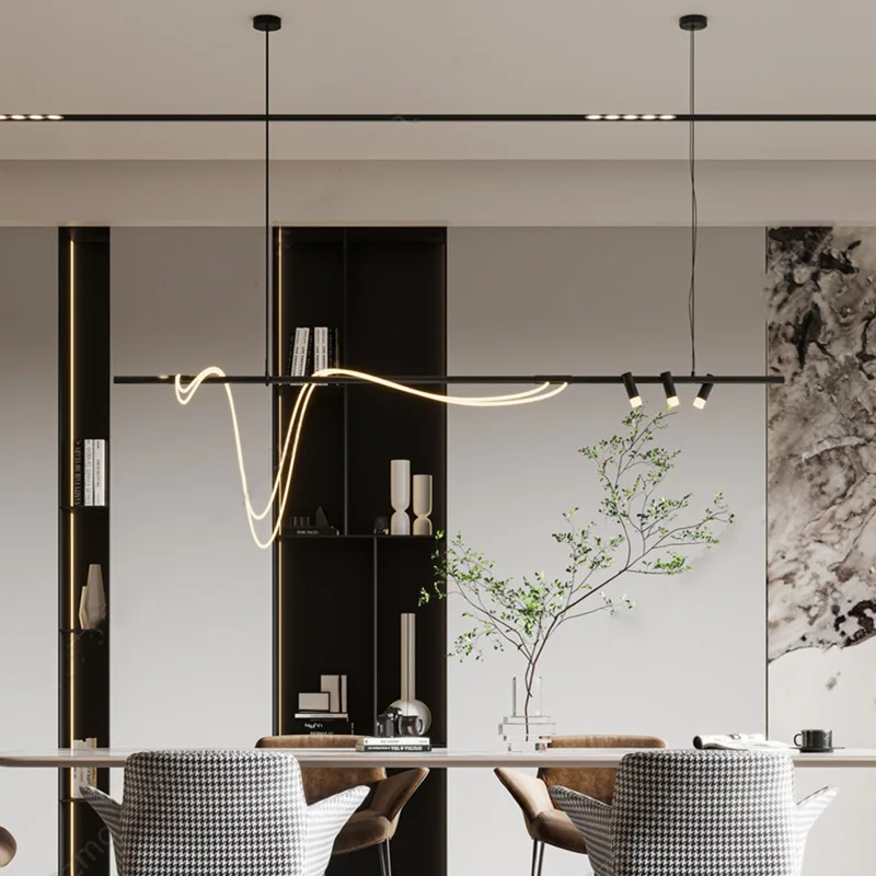 SANDYHA Moderno Pendant Light Nordic Lamp Flexible Hose with Spotlight Lustre Salon Design Luxe Chandeliers Living Dining Room
SANDYHA Moderno Pendant Light Nordic Lamp Flexible Hose with Spotlight Lustre Salon Design Luxe Chandeliers Living Dining Room