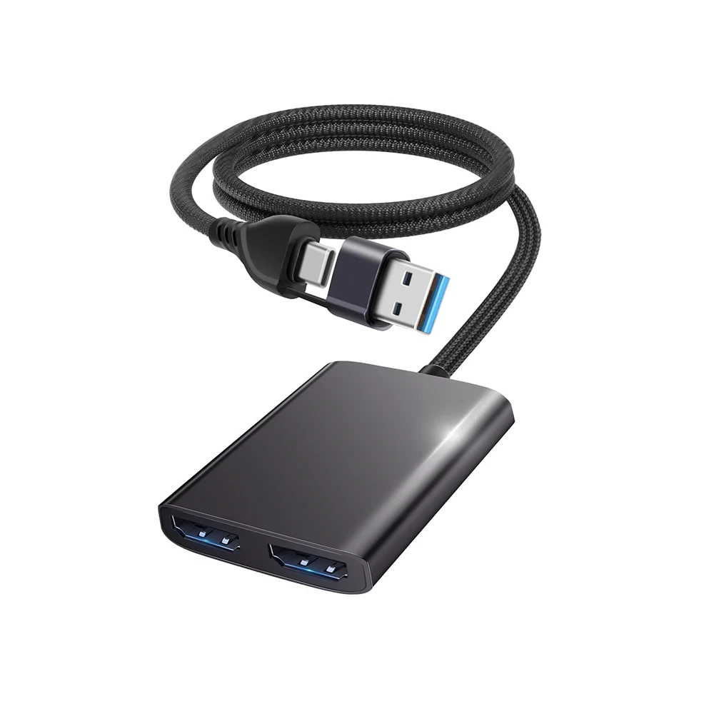 Адаптер для HD-дисплея с разъемами типа C/USB A 3,0 и Dual 1080P, поддерживает 2 разных экрана, MST хаб для M1, M2, MACOS10.15, Windows 10, 11 шт.
Адаптер для HD-дисплея с разъемами типа C/USB A 3,0 и Dual 1080P, поддерживает 2 разных экрана, MST хаб для M1, M2, MACOS10.15, Windows 10, 11 шт.