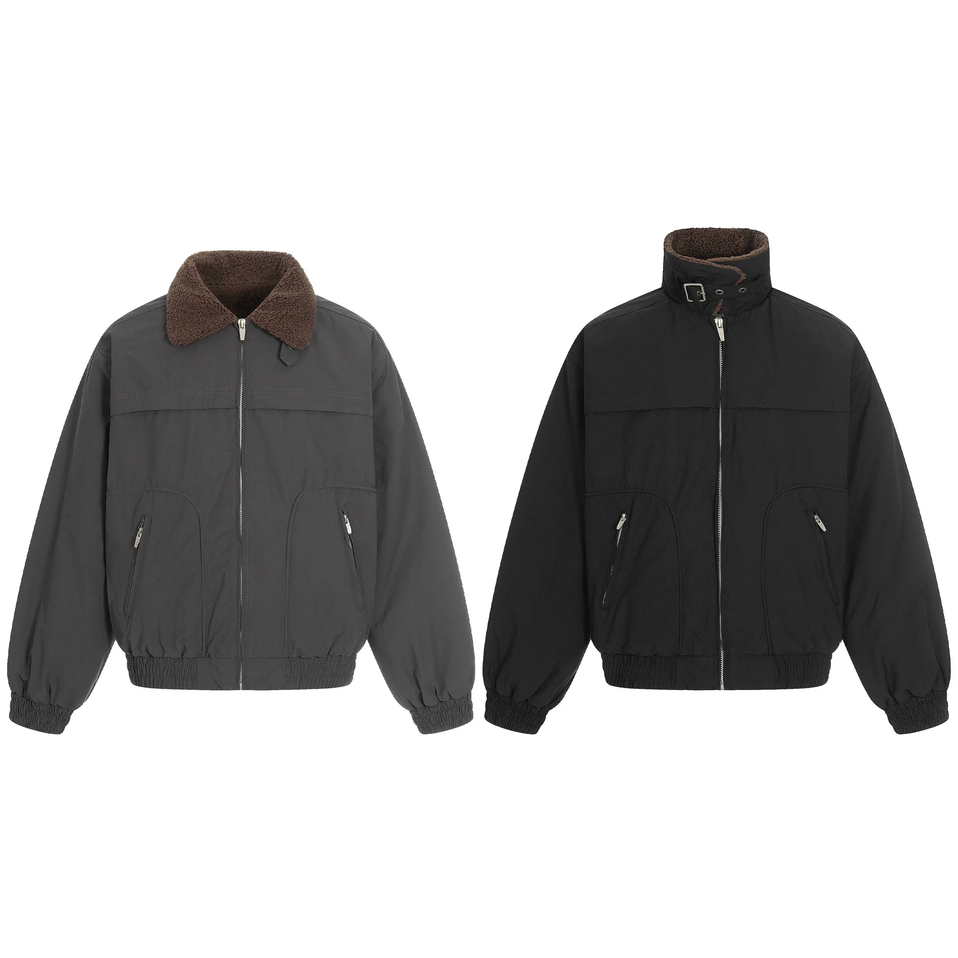 American Sle Workwear Retro Lamb Fur Jaet Men's ket Simple ort Wide Warm Outerwear Top Cotton Long Sve Coat
American Sle Workwear Retro Lamb Fur Jaet Men's ket Simple ort Wide Warm Outerwear Top Cotton Long Sve Coat