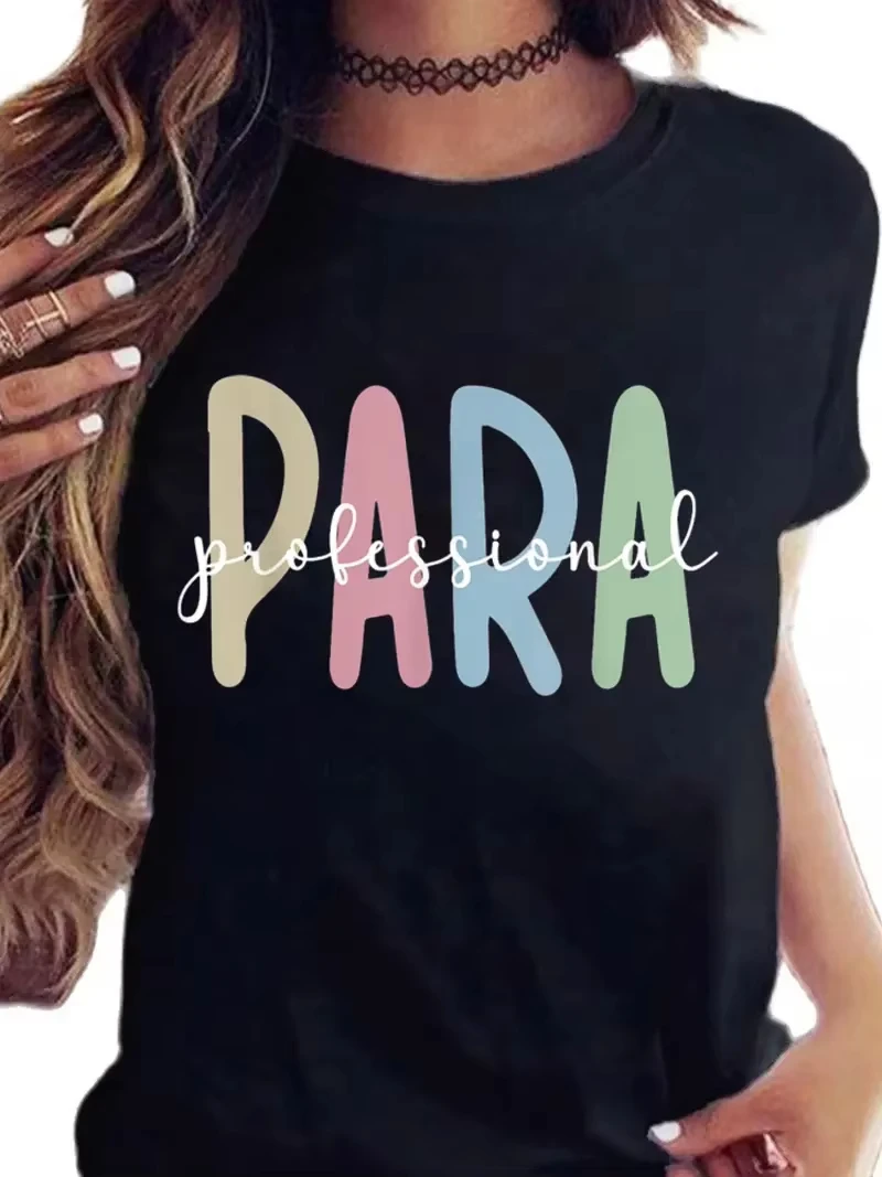 Футболка Paraprofessional Appreciation Parapro Para, черная, средняя, забавная, милые топы, футболки с рисунком, женская новая летняя детская одежда
Футболка Paraprofessional Appreciation Parapro Para, черная, средняя, забавная, милые топы, футболки с рисунком, женская новая летняя детская одежда