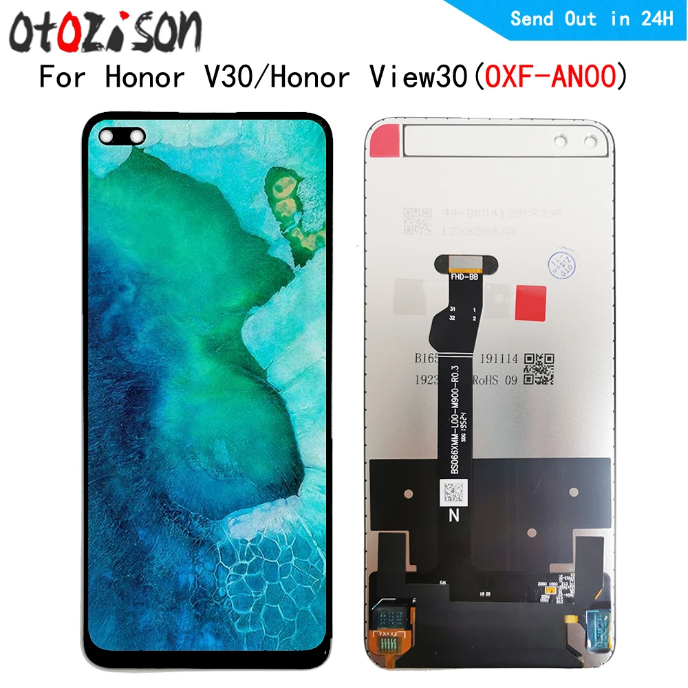 6,57-дюймовый IPS-дисплей для Honor V30 OXF-AN00, ЖК-дисплей с рамкой, ЖК-экран, сенсорный дигитайзер в сборе, замена для Honor View30
6,57-дюймовый IPS-дисплей для Honor V30 OXF-AN00, ЖК-дисплей с рамкой, ЖК-экран, сенсорный дигитайзер в сборе, замена для Honor View30