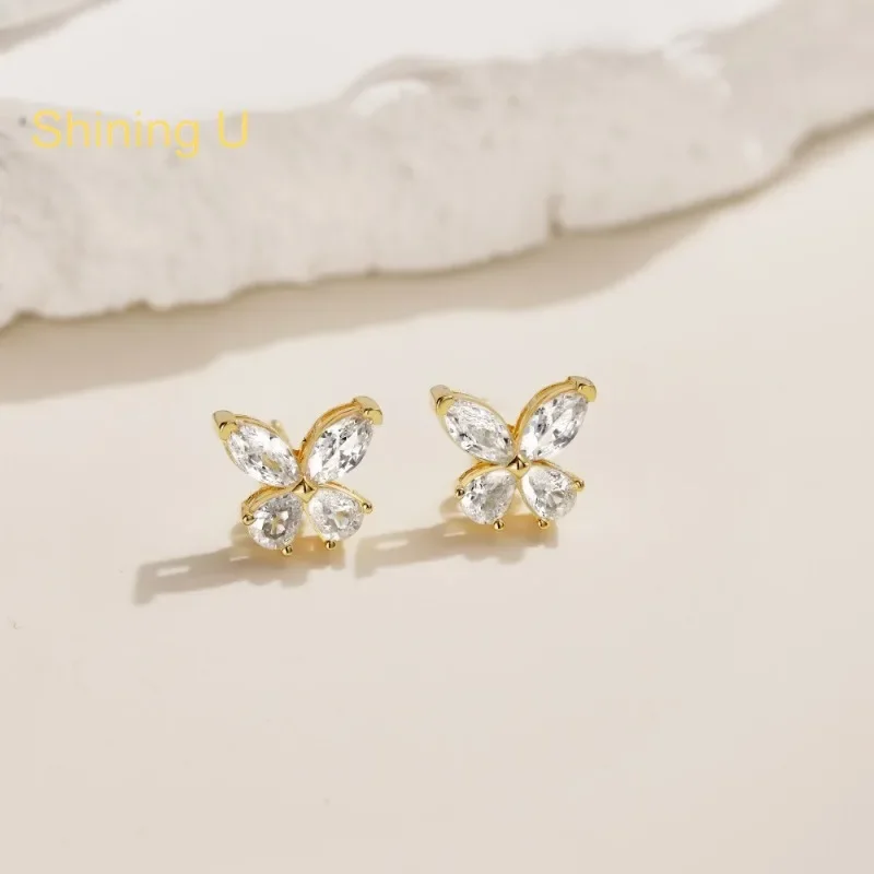 Shining U S925 Silver Butterfly Marquise Shape Jewelry Set Necklace Earings for Women Fine Jewelry Gift
Shining U S925 Silver Butterfly Marquise Shape Jewelry Set Necklace Earings for Women Fine Jewelry Gift