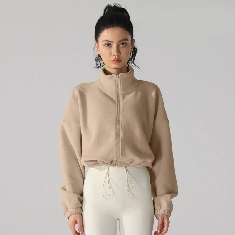 Winter European and American Women's Fleece Stand Neck Jacket Couple Zipper Loose Warm Lamb Wool Coat Solid Color Jacket
Winter European and American Women's Fleece Stand Neck Jacket Couple Zipper Loose Warm Lamb Wool Coat Solid Color Jacket