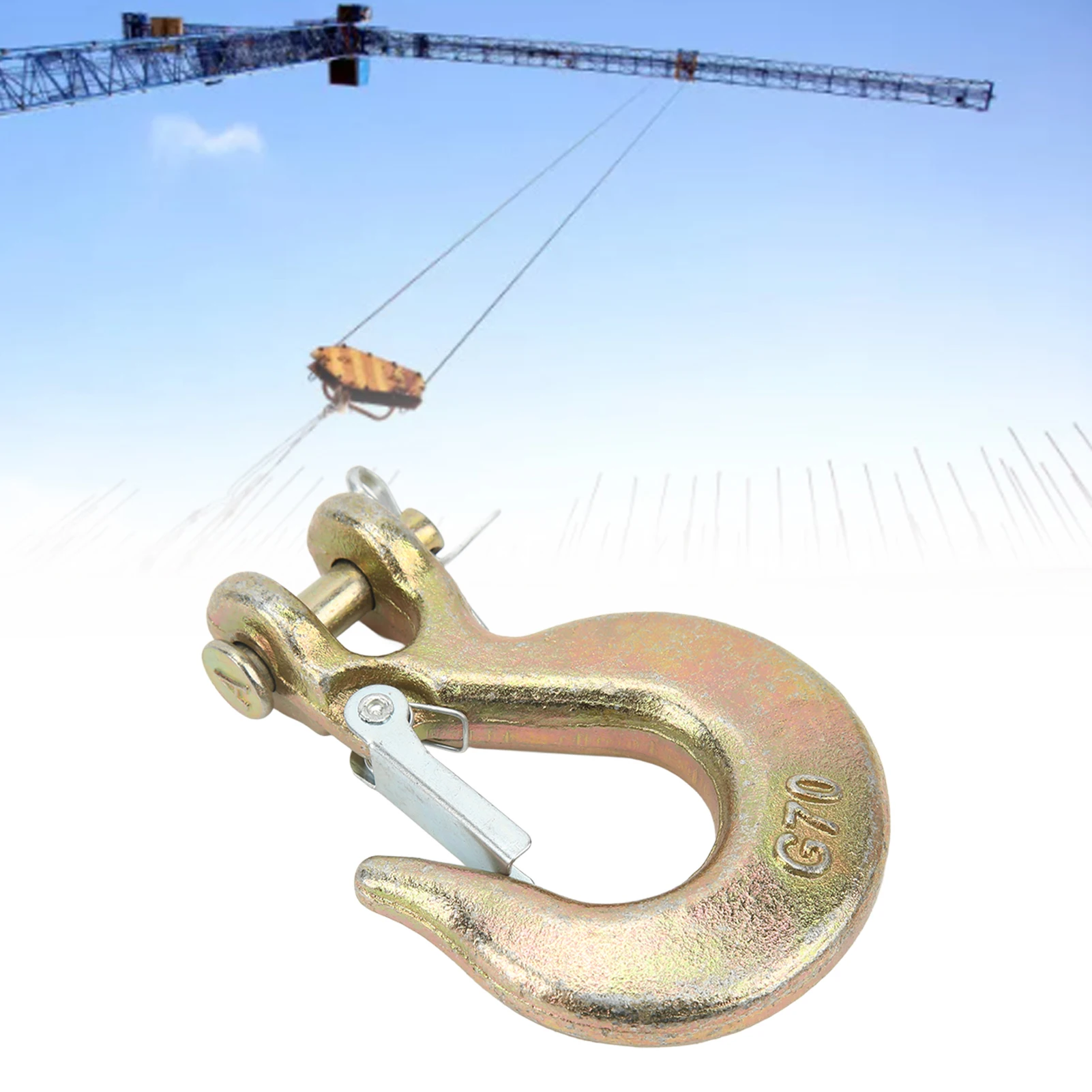 Clevis Slip Hook 1/4in 2750lbs Capacity Heavy Duty Forged Steel Grab Hook for Lifting Clevis Grab Hook G70 Steel Clevis Hook
Clevis Slip Hook 1/4in 2750lbs Capacity Heavy Duty Forged Steel Grab Hook for Lifting Clevis Grab Hook G70 Steel Clevis Hook