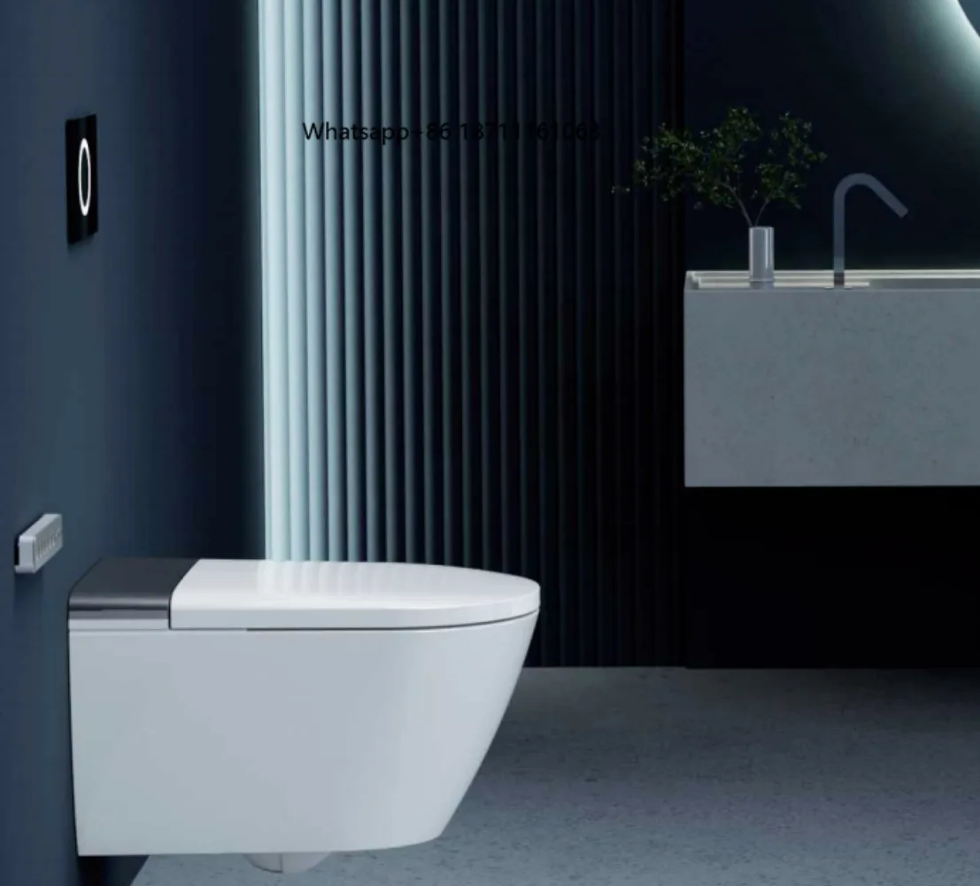Luxury Smart Toilet with Remote Control Wall-Hung Electric WC Seat Heating S-Trap Drainage Luxury Smart Wc
Luxury Smart Toilet with Remote Control Wall-Hung Electric WC Seat Heating S-Trap Drainage Luxury Smart Wc