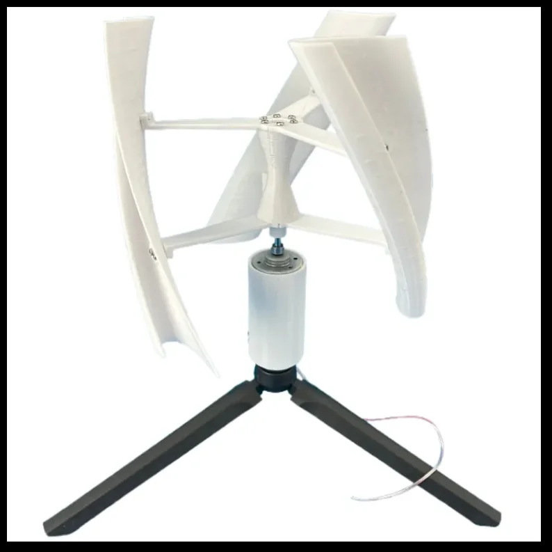3D printing small wind turbines, new energy wind-solar complementary, vertical axis wind power brushless DC
3D printing small wind turbines, new energy wind-solar complementary, vertical axis wind power brushless DC