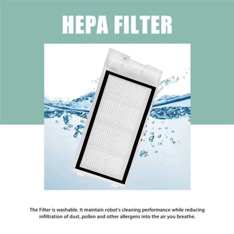 A62K 11PCS Accessories Kit for Eve Plus SDJ01RM Robot Vacuum Cleaner Main Side Brush HEPA Filter Mop Cloth
A62K 11PCS Accessories Kit for Eve Plus SDJ01RM Robot Vacuum Cleaner Main Side Brush HEPA Filter Mop Cloth
