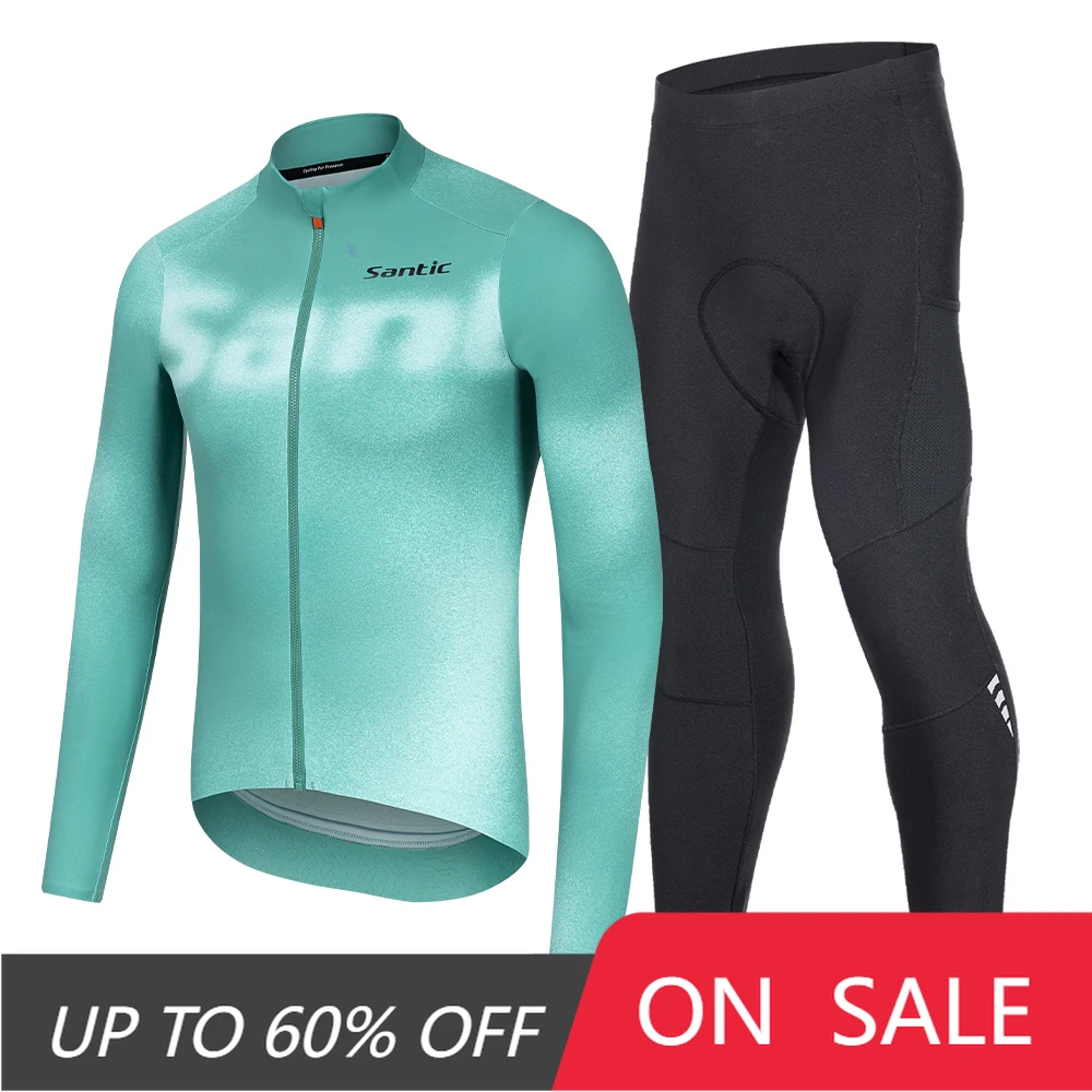 Santic осенне-зимние велосипедные комплекты ветрозащитный термофлисовый велосипедный костюм теплые джерси брюки дорожный горный велосипед езда
Santic осенне-зимние велосипедные комплекты ветрозащитный термофлисовый велосипедный костюм теплые джерси брюки дорожный горный велосипед езда