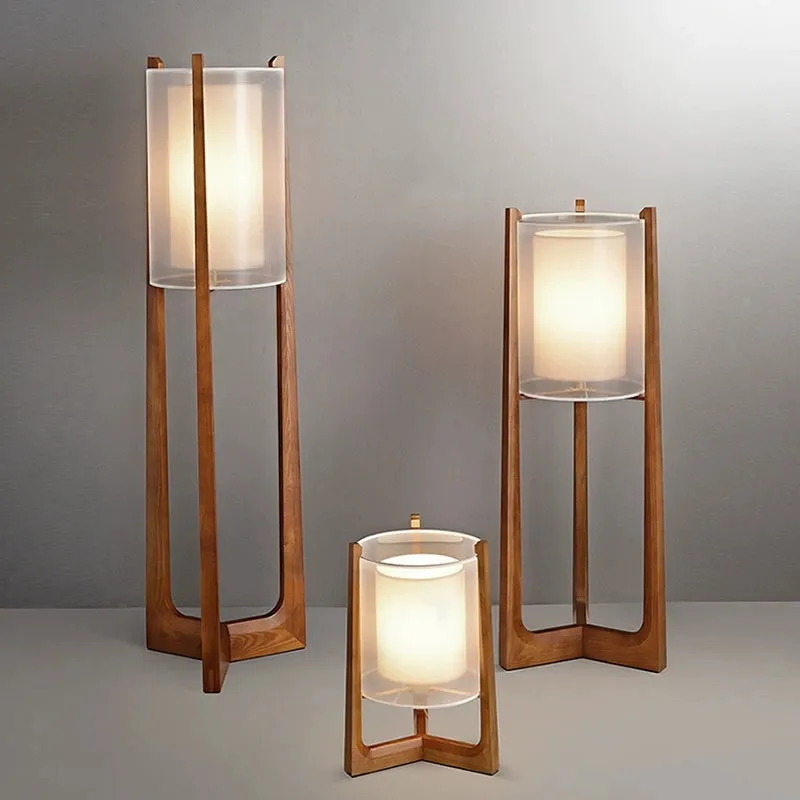 Japanese style fabric floor lamp Solid wood living room, bedroom, study, bedside Chinese floor lamp
Japanese style fabric floor lamp Solid wood living room, bedroom, study, bedside Chinese floor lamp