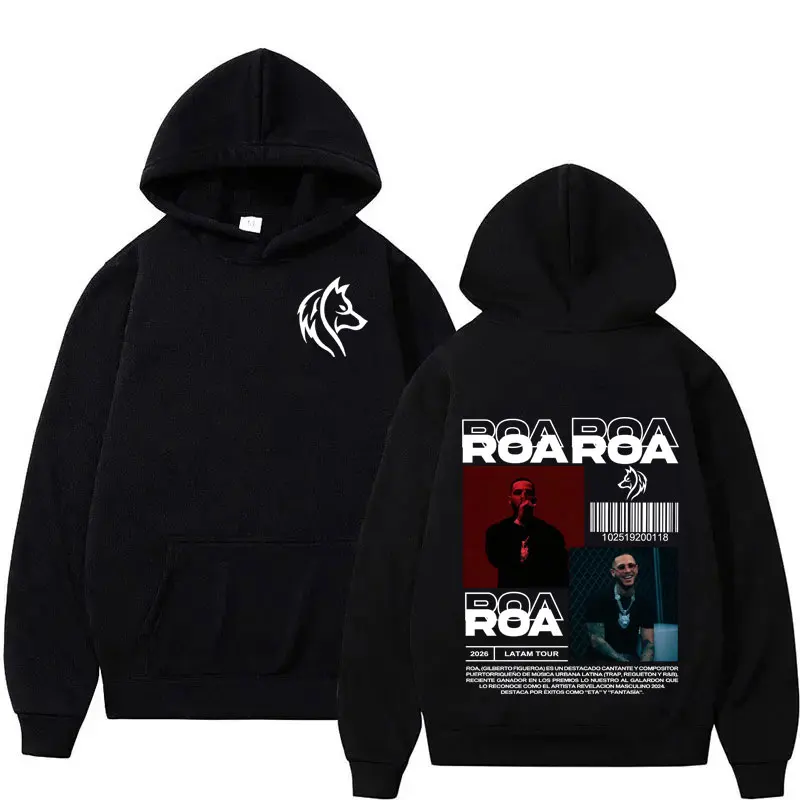 Мужские худи с двусторонним принтом Rapper Roa 2026: Новинка, хит продаж, хип-хоп, повседневные толстовки, высококачественная уличная одежда, пуловеры
Мужские худи с двусторонним принтом Rapper Roa 2026: Новинка, хит продаж, хип-хоп, повседневные толстовки, высококачественная уличная одежда, пуловеры