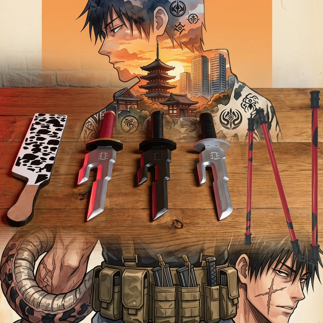 16inch Toji Kento Katana Original Samurai Sabre Toy Knife Real Size Japanese Jujutsu Kaisen Anime Cosplay Prop Katana Toy Gift
16inch Toji Kento Katana Original Samurai Sabre Toy Knife Real Size Japanese Jujutsu Kaisen Anime Cosplay Prop Katana Toy Gift
