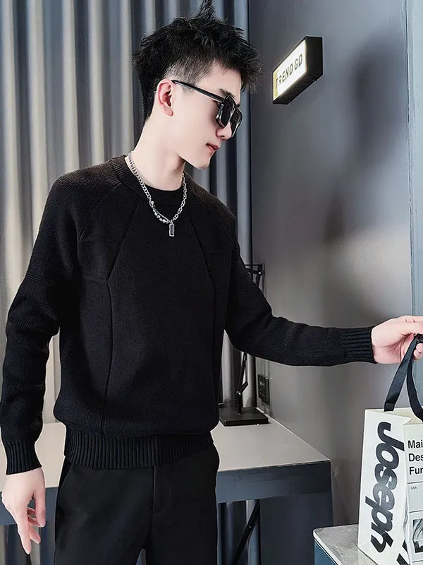 Faionable round Ne Men's Knitwear Casual Versatile Base Layer irt Thiened Soft Acrylic Casual Sle Daily Wear Long S...
Faionable round Ne Men's Knitwear Casual Versatile Base Layer irt Thiened Soft Acrylic Casual Sle Daily Wear Long S...