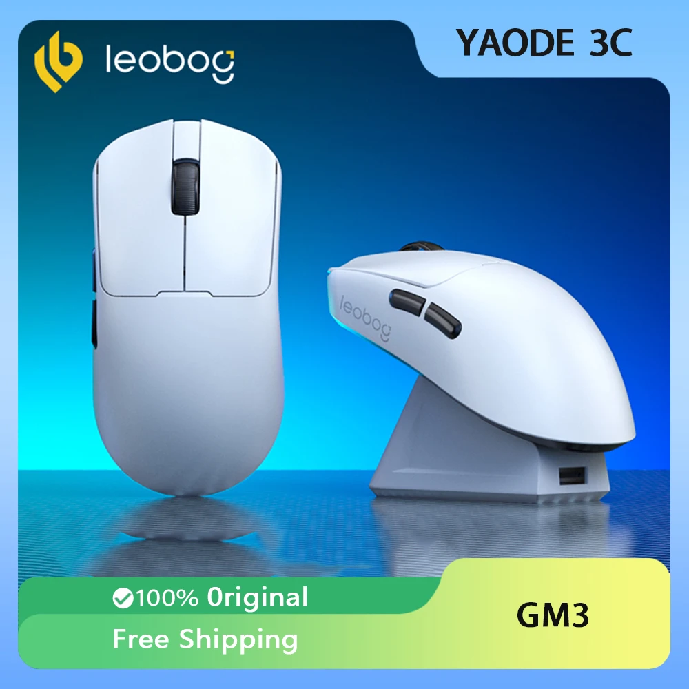 Мышь LEOBOG GM3 GM3SE, беспроводная Bluetooth, 3 режима, легкая, с низкой задержкой, игровая мышь для киберспорта, аксессуары для ПК, подарок геймера
Мышь LEOBOG GM3 GM3SE, беспроводная Bluetooth, 3 режима, легкая, с низкой задержкой, игровая мышь для киберспорта, аксессуары для ПК, подарок геймера