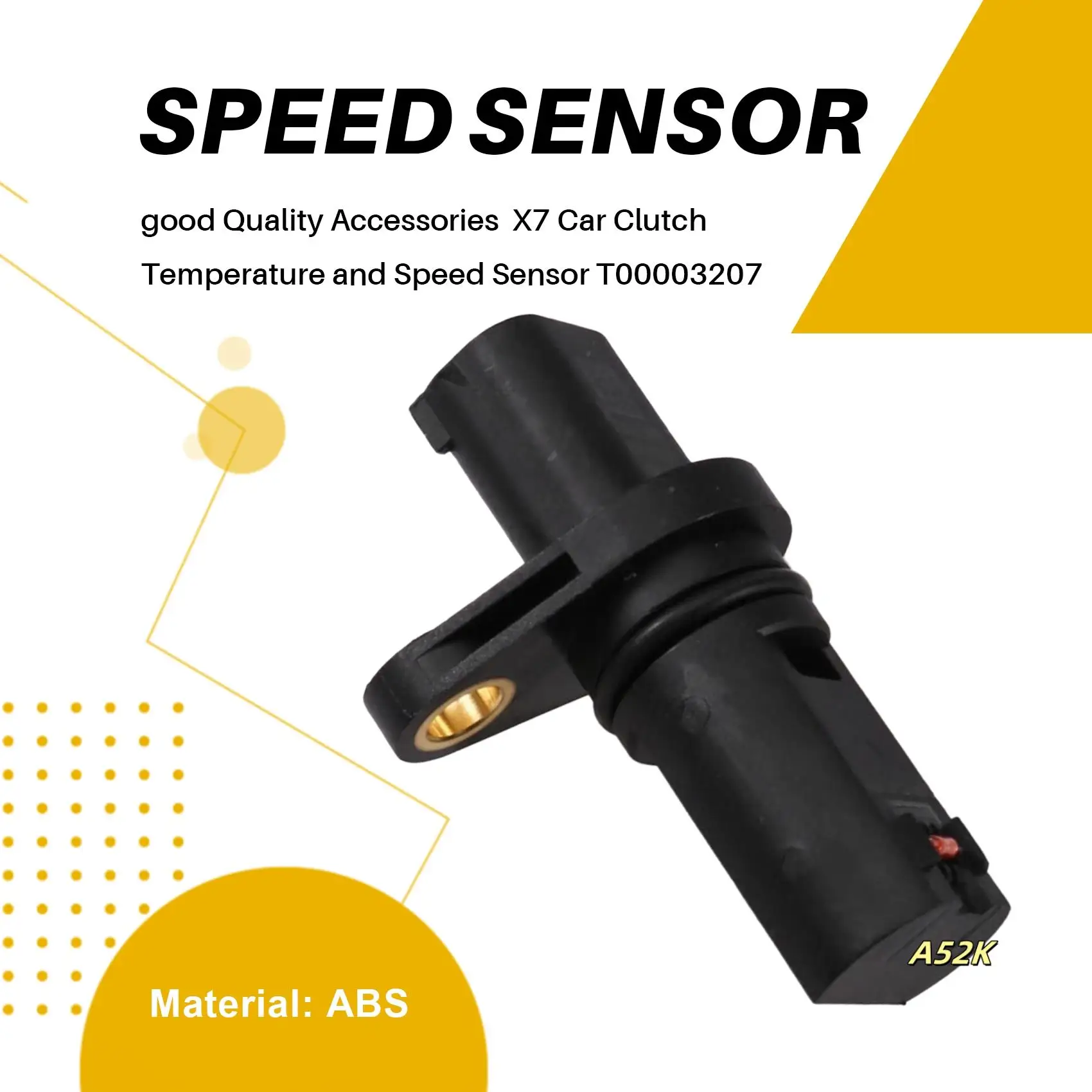 For BAIC High Quality Accessories BEIJING X7 Car Clutch Temperature And Speed Sensor T00003207
For BAIC High Quality Accessories BEIJING X7 Car Clutch Temperature And Speed Sensor T00003207