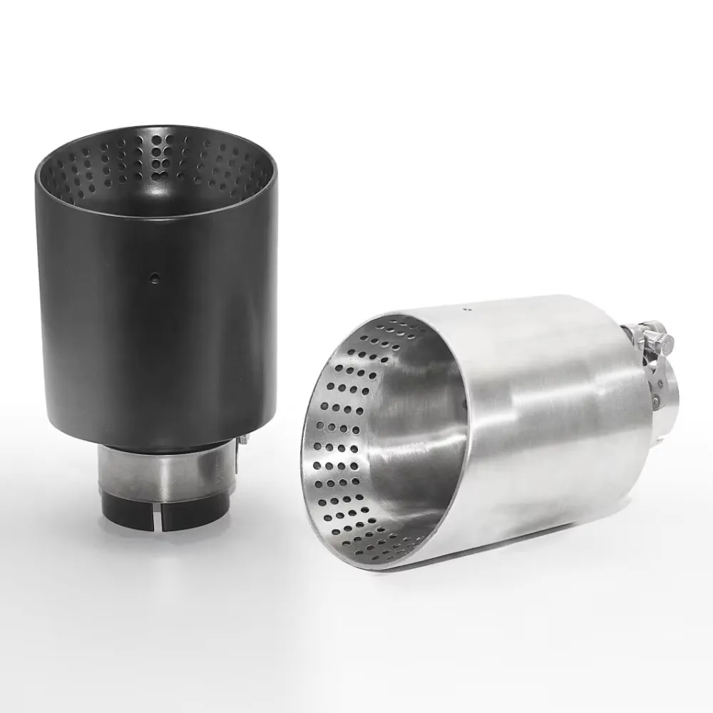 Matte Stainless Steel Car Exhaust Tip Pipe 51-63mm Universal System for VW GTI MK7 Golf7 Nozzle Muffler 1 Piece
Matte Stainless Steel Car Exhaust Tip Pipe 51-63mm Universal System for VW GTI MK7 Golf7 Nozzle Muffler 1 Piece