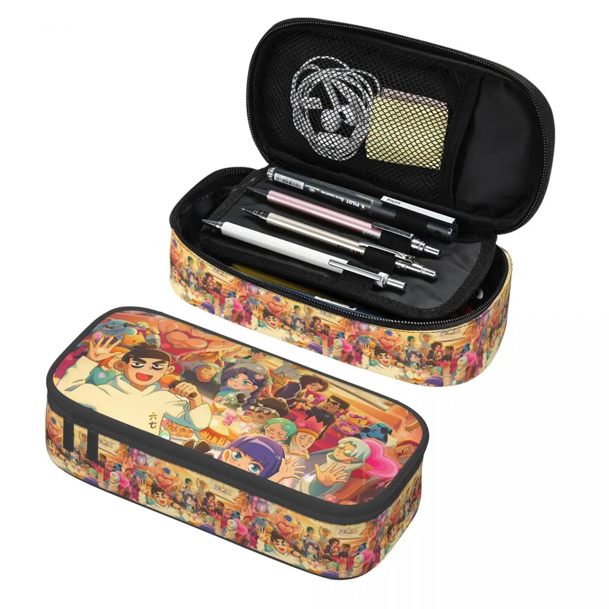 Scissor Seven Action Manga Cartoon Pencil Case Pencil Pouch Storage Stationery Large Capacity Pen Box Pencil Bag for Kids
Scissor Seven Action Manga Cartoon Pencil Case Pencil Pouch Storage Stationery Large Capacity Pen Box Pencil Bag for Kids