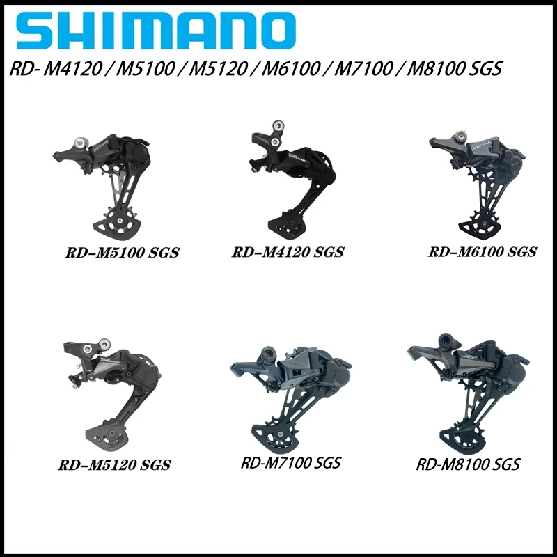 Переключатели передач SHIMANO DEORE SLX XT RD M4120 M5120 M5100 M6100 M7100 M8100 10 11 12 Скоростей, задние переключатели SGS для горного велосипеда
Переключатели передач SHIMANO DEORE SLX XT RD M4120 M5120 M5100 M6100 M7100 M8100 10 11 12 Скоростей, задние переключатели SGS для горного велосипеда