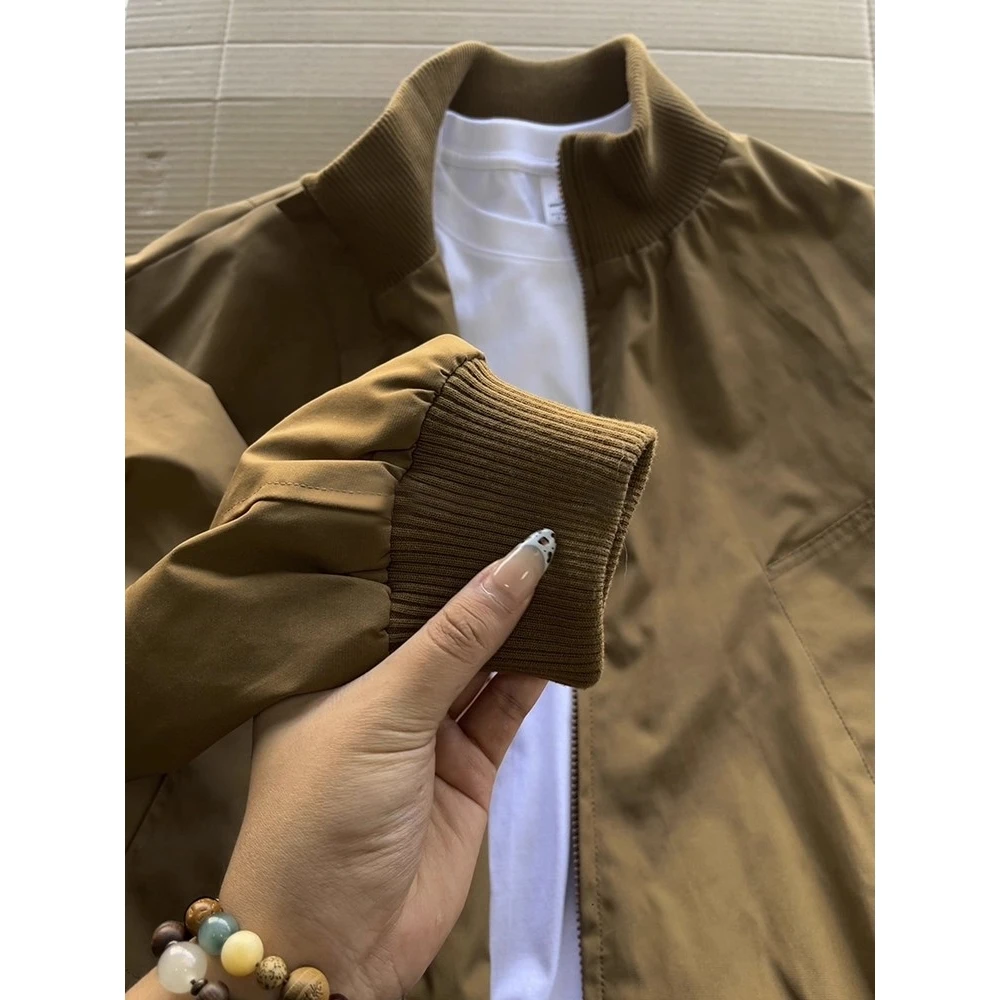 Мужская свободная бейсбольная верхняя одежда ort Pilot Jaet, осеннее американское функциональное пальто с воротником-стойкой ape Mella High Street
Мужская свободная бейсбольная верхняя одежда ort Pilot Jaet, осеннее американское функциональное пальто с воротником-стойкой ape Mella High Street