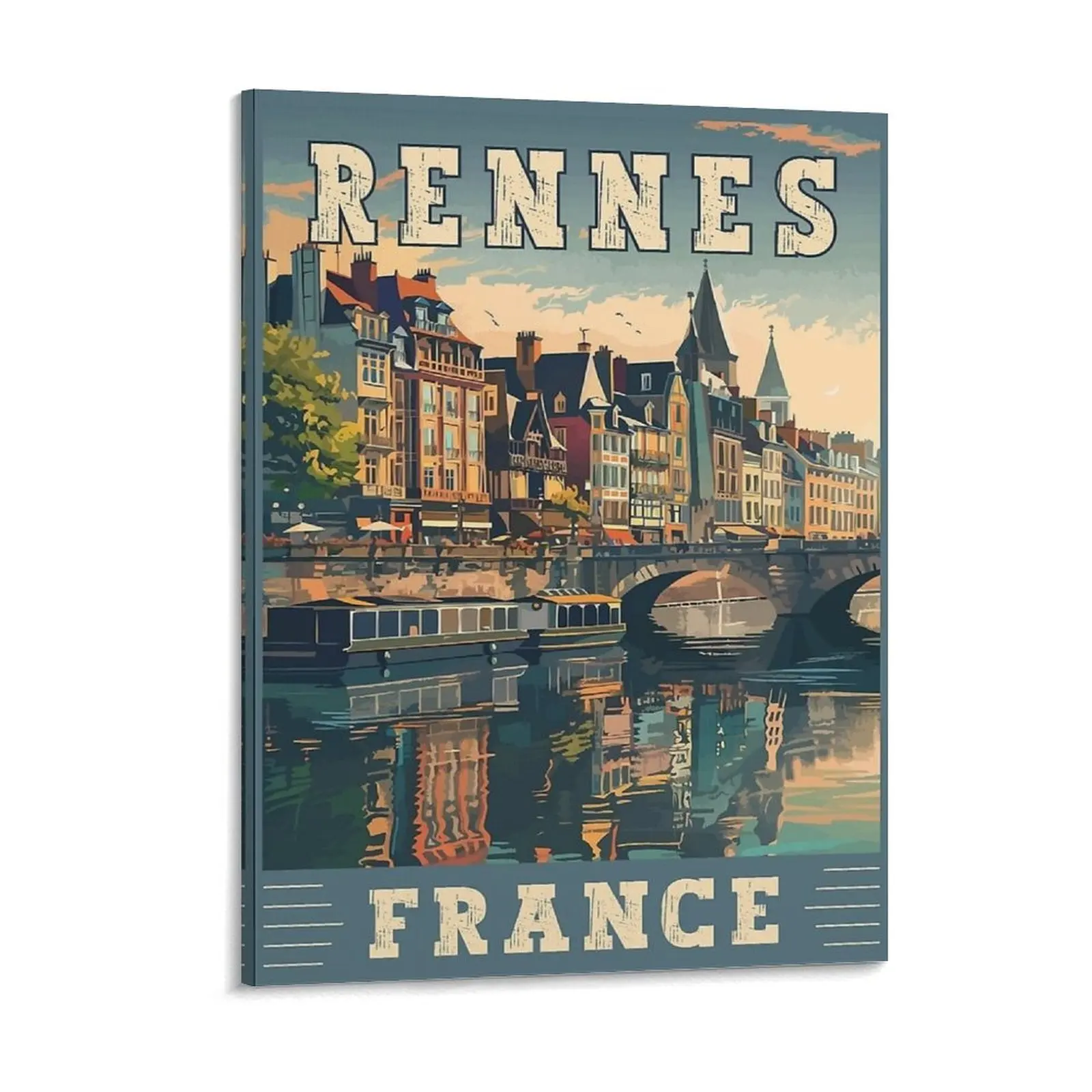 Rennes во Франции, очаровательное французское городское путешествие, художественная картина на холсте, ржавая вывеска, дизайнерские настенные картины в рамке для паба
Rennes во Франции, очаровательное французское городское путешествие, художественная картина на холсте, ржавая вывеска, дизайнерские настенные картины в рамке для паба