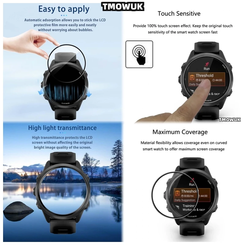 For Haylou Solar Ultra Scratch-Resistant Curved Screen Protector Film, HD Clarity Soft Touch
For Haylou Solar Ultra Scratch-Resistant Curved Screen Protector Film, HD Clarity Soft Touch