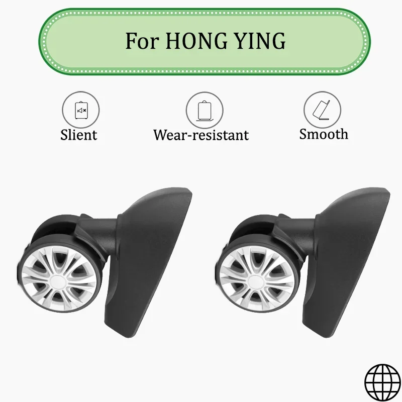 For HONG YING L-S Travel Luggage Accessories Preferred Wheel Set - 2x Strength, Zero Shake - Luggage-Specific Replacement Parts
For HONG YING L-S Travel Luggage Accessories Preferred Wheel Set - 2x Strength, Zero Shake - Luggage-Specific Replacement Parts