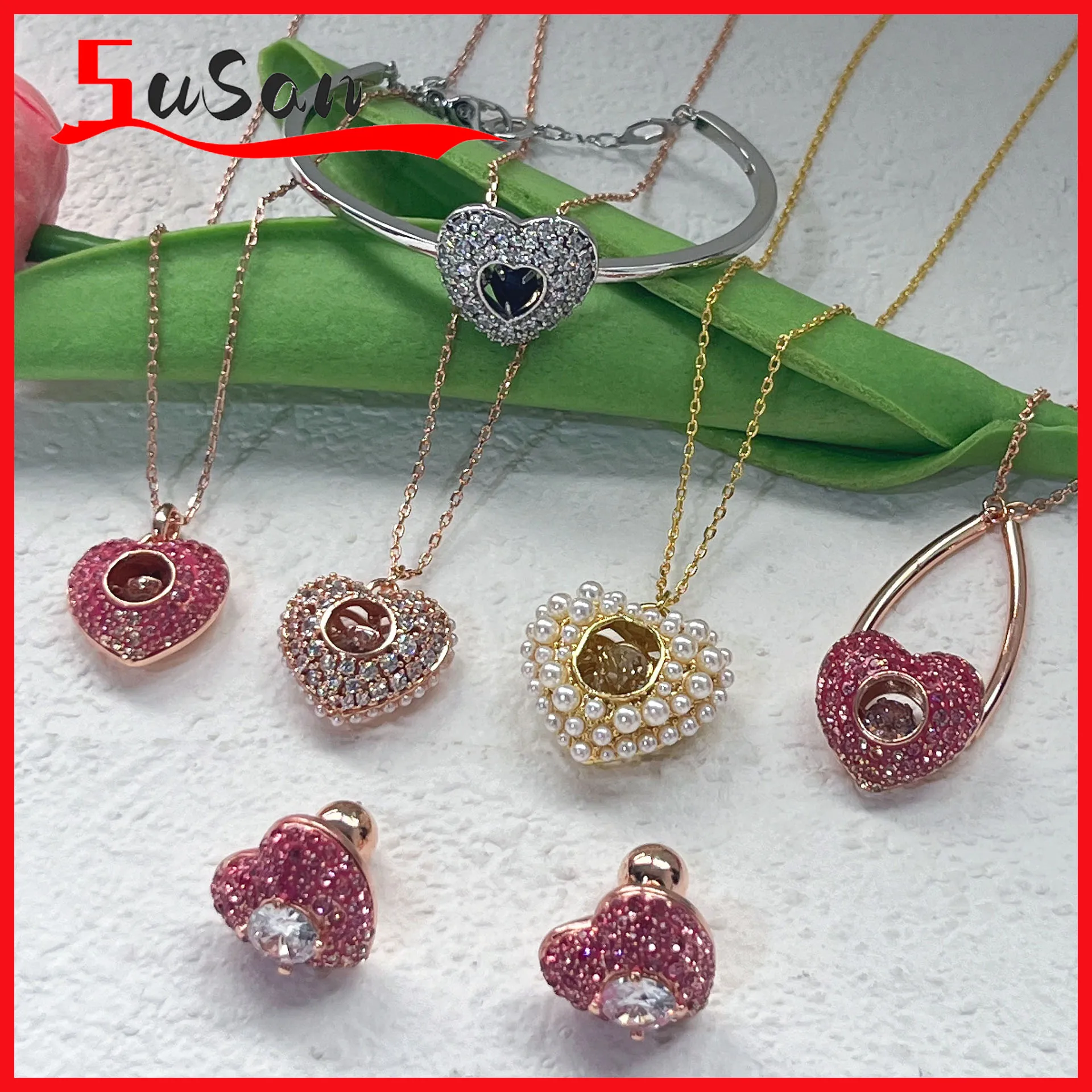 Love 2026 New Trendy Necklace Versatile High-End Jewelry Sets for Women With Niche Design Easy-to-Wear Bracelet Elegant Earrings
Love 2026 New Trendy Necklace Versatile High-End Jewelry Sets for Women With Niche Design Easy-to-Wear Bracelet Elegant Earrings