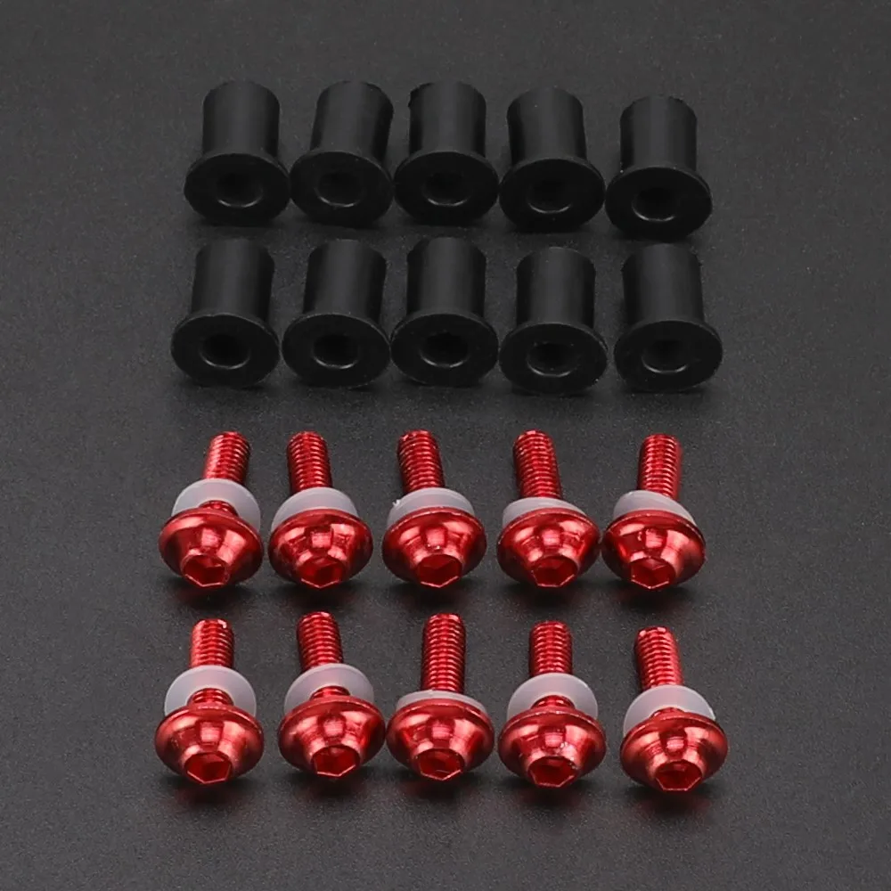 Windshield Screws Bolts Kit 5MM Nuts For Aprilia Mana 850 / GT RS 50 RS 125 Replica ABS RS4 125 RSV4 Windscreen Fairing Cowl
Windshield Screws Bolts Kit 5MM Nuts For Aprilia Mana 850 / GT RS 50 RS 125 Replica ABS RS4 125 RSV4 Windscreen Fairing Cowl