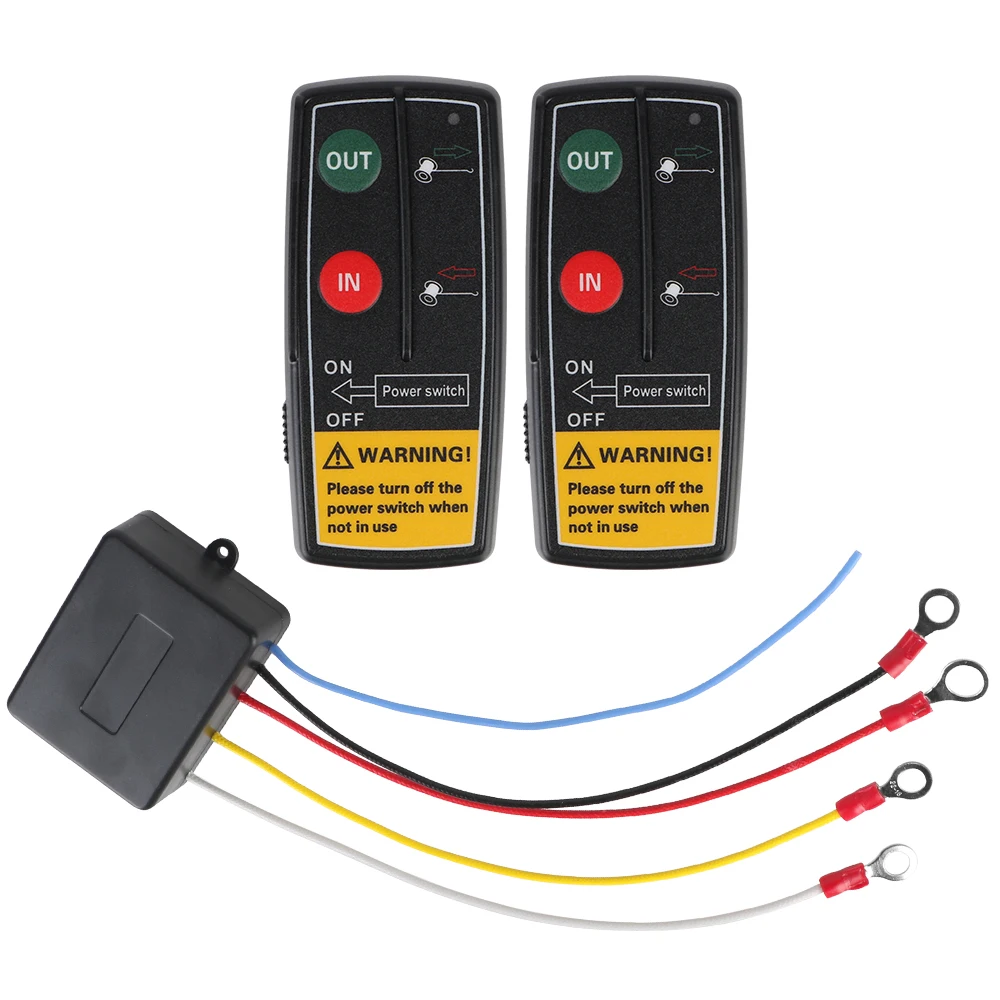 For Recovery Tow Truck Wireless Universal Winch Remote Control System For Jeep Off-road ATV Handset Switch Controller 12V 24V
For Recovery Tow Truck Wireless Universal Winch Remote Control System For Jeep Off-road ATV Handset Switch Controller 12V 24V