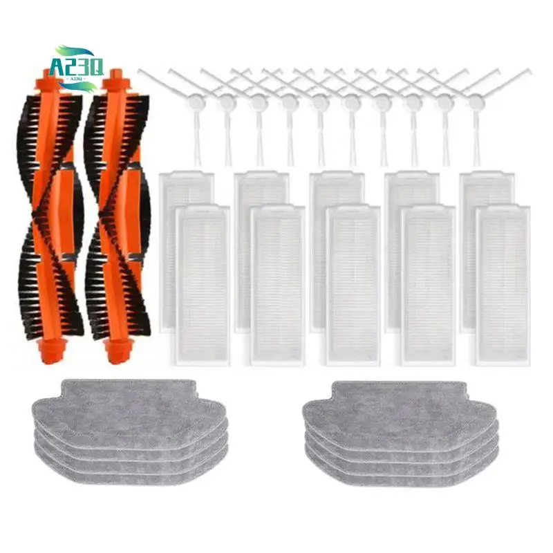 A23Q-Accessories Kit For Robot Vacuum S10 S12 T12 B106gl/ Mop 2S Xmstjqr2s/3C B106cn Parts Main Side Brush Filter Mop
A23Q-Accessories Kit For Robot Vacuum S10 S12 T12 B106gl/ Mop 2S Xmstjqr2s/3C B106cn Parts Main Side Brush Filter Mop