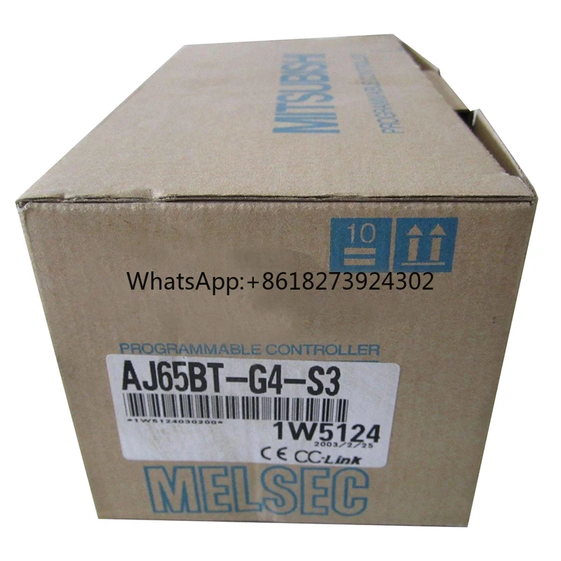 New original packaging 1 year warranty AJ65BT-G4-S3 {No.24arehouse spot} Immediately sent
New original packaging 1 year warranty AJ65BT-G4-S3 {No.24arehouse spot} Immediately sent