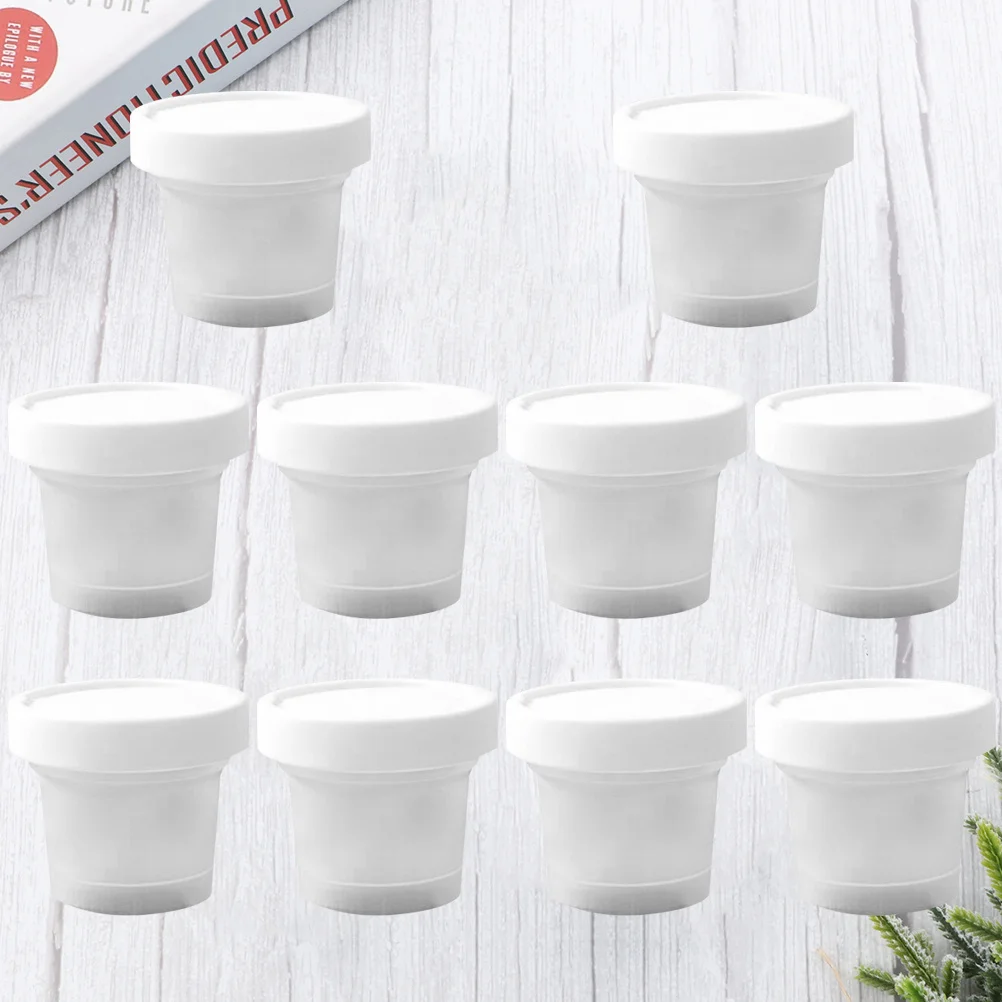 Plastic 100ml Ice Cream Cup 10Pcs Set with Lid for Yogurt Mousse Jelly Pudding Dessert Container Serving Cup
Plastic 100ml Ice Cream Cup 10Pcs Set with Lid for Yogurt Mousse Jelly Pudding Dessert Container Serving Cup