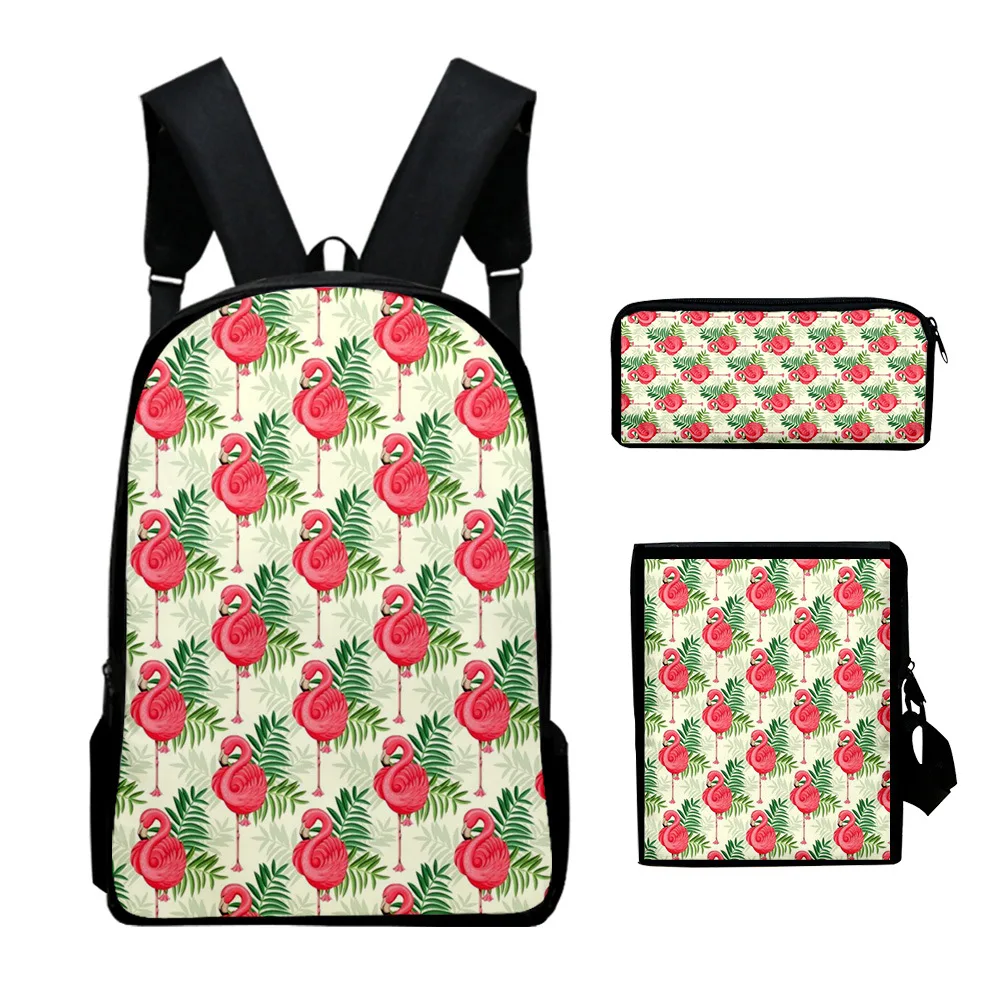 Luxury Novelty Peculiar Flamingo 3D Print 3pcs/Set pupil School Bags Laptop Daypack Backpack Inclined shoulder bag Pencil Case
Luxury Novelty Peculiar Flamingo 3D Print 3pcs/Set pupil School Bags Laptop Daypack Backpack Inclined shoulder bag Pencil Case
