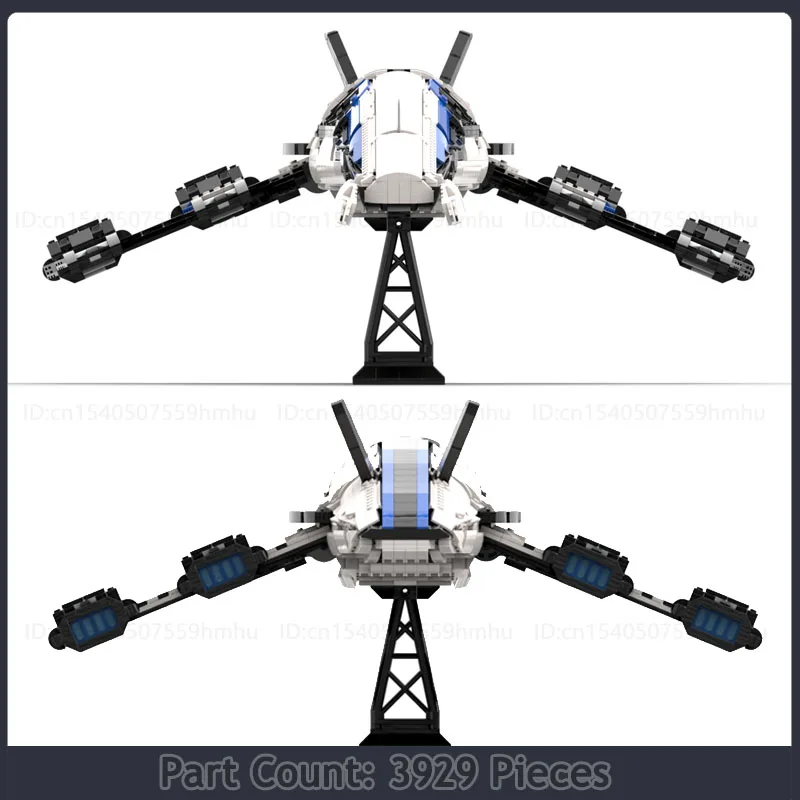 Космический фильм Mass Effect Нормандия SR-2 Moc Строительные блоки Космический корабль Технология Кирпичи Игрушки Коллекция головоломок Модель Рождественские подарки
Космический фильм Mass Effect Нормандия SR-2 Moc Строительные блоки Космический корабль Технология Кирпичи Игрушки Коллекция головоломок Модель Рождественские подарки