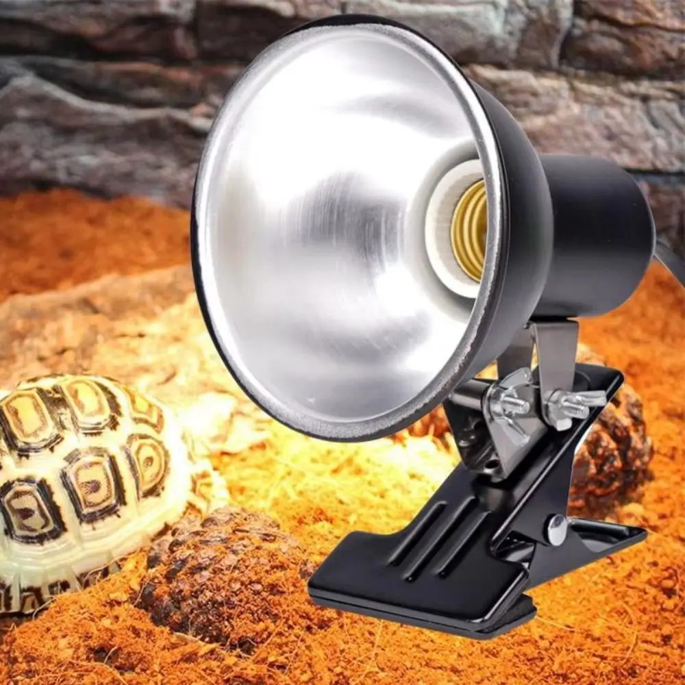 Clip-on Lamp Holder Turtle Basking Lamp Thermostat Vivarium Reptile Heat Lamp 75W Adjustable Heating Pet Heat Bulb
Clip-on Lamp Holder Turtle Basking Lamp Thermostat Vivarium Reptile Heat Lamp 75W Adjustable Heating Pet Heat Bulb