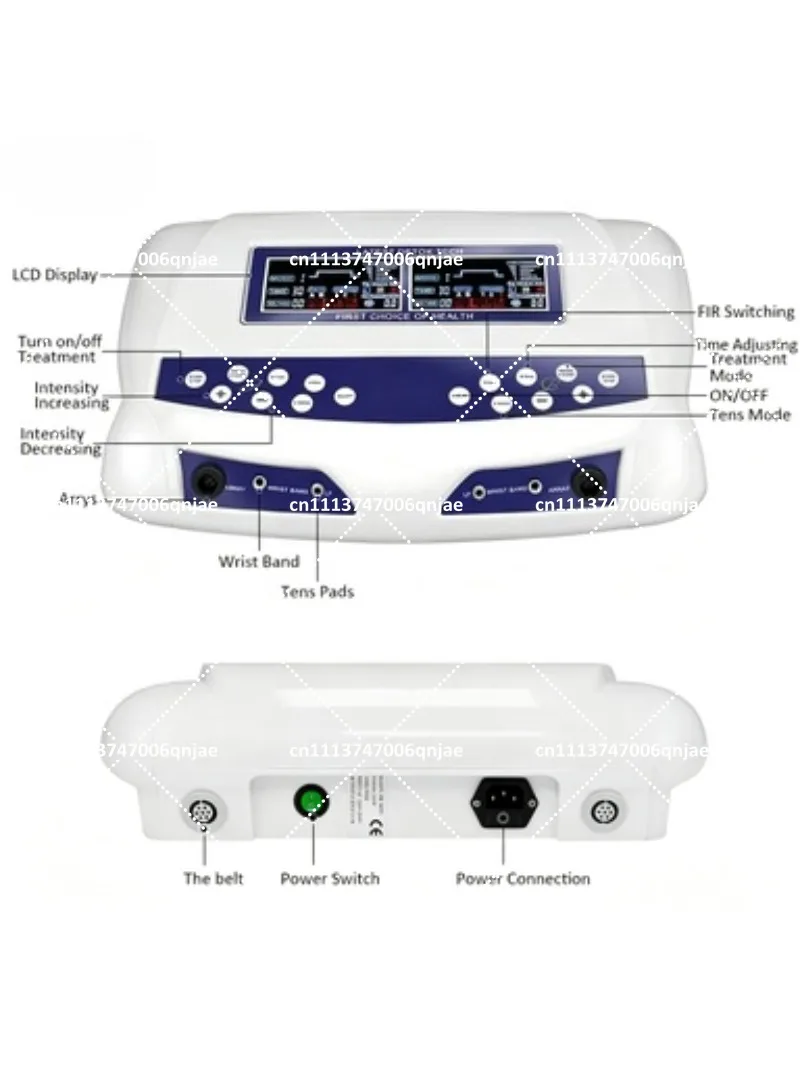 Dual Ionic Foot Detox Spa Machine with 8 Modes, Pulse Massage & FIR Belts for 2-Person Foot Cleanse
Dual Ionic Foot Detox Spa Machine with 8 Modes, Pulse Massage & FIR Belts for 2-Person Foot Cleanse