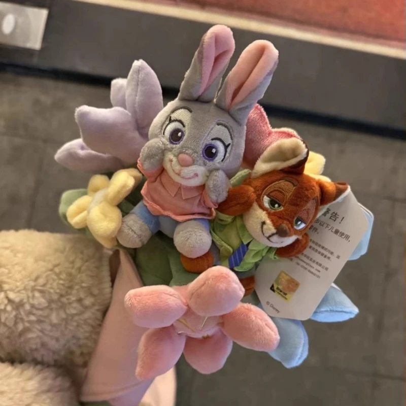 Новинка 2024 года, плюшевый брелок Potdemiel Zootopia Judy Nick, набор плюшевых кукол, свадебный букет для помолвки, идеальные романтические подарки на день рождения
Новинка 2024 года, плюшевый брелок Potdemiel Zootopia Judy Nick, набор плюшевых кукол, свадебный букет для помолвки, идеальные романтические подарки на день рождения