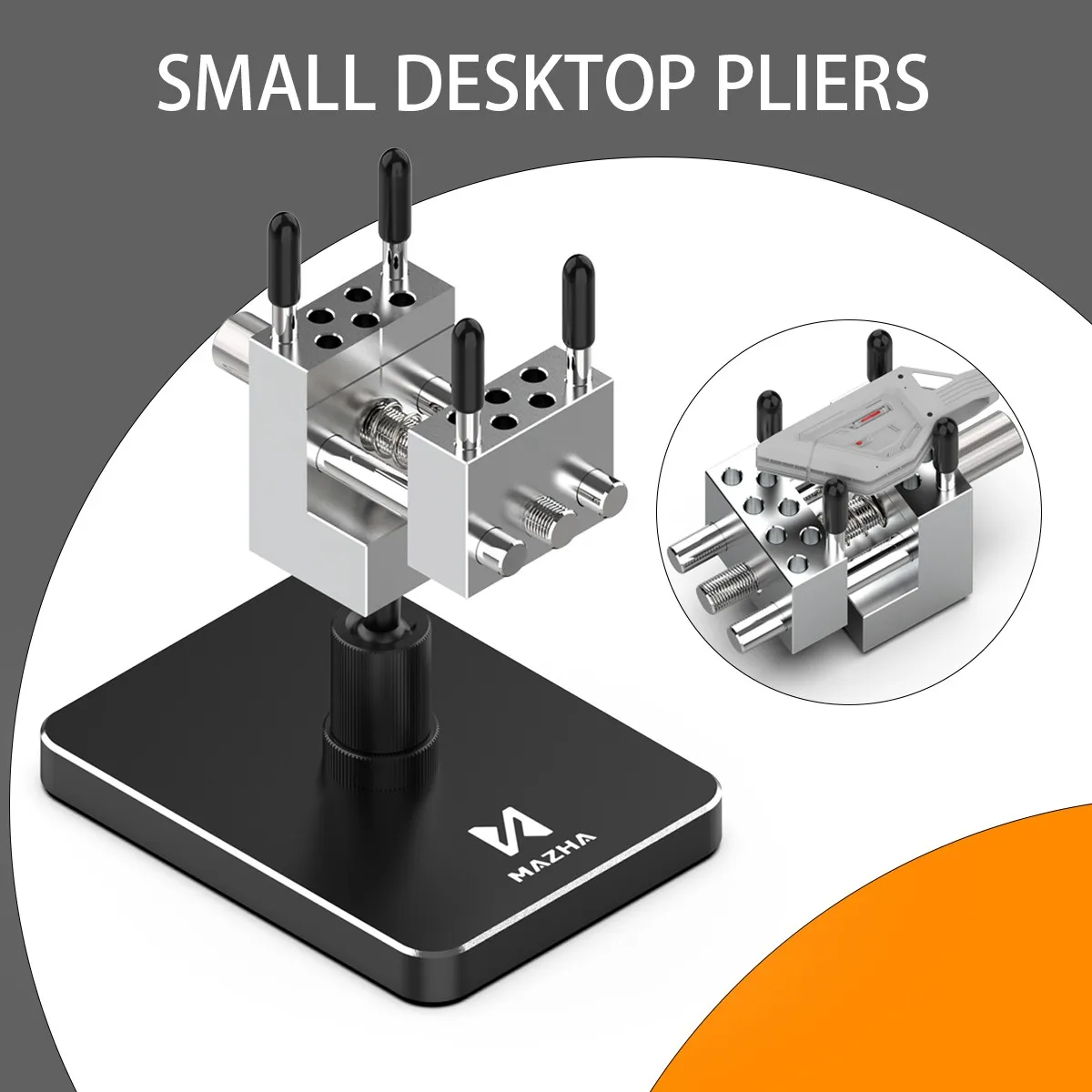 2 IN 1 Detachable Split Bench Vise for Model Making Parts Clamping Tools
2 IN 1 Detachable Split Bench Vise for Model Making Parts Clamping Tools