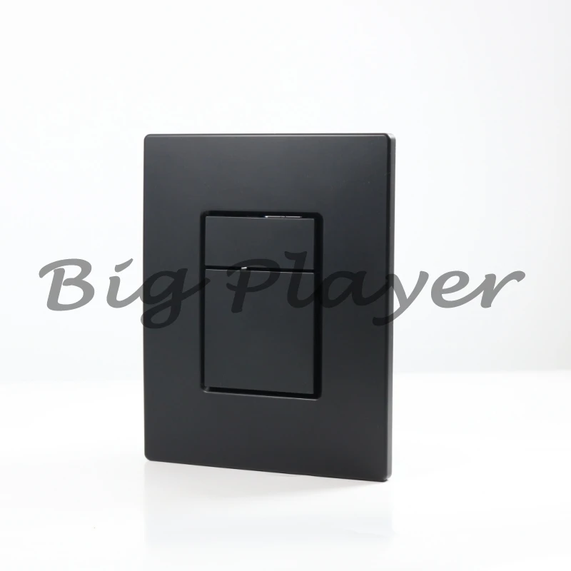 ABS Matte Black Bathroom Button Chrome Plated and Brushed Nickel Flush Button Toilet Tank Flush Board
ABS Matte Black Bathroom Button Chrome Plated and Brushed Nickel Flush Button Toilet Tank Flush Board
