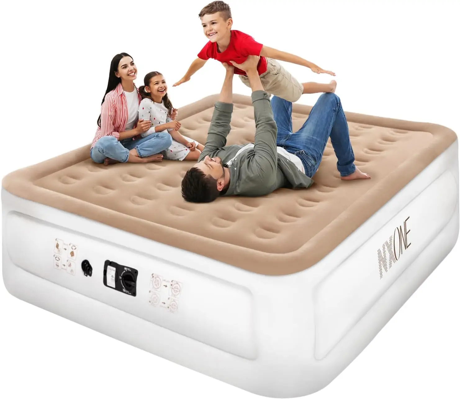 King Air Mattress,Inflatable Airbed Luxury Double High Self Inflation Deflation Twin Air Mattr With Electric Built-In Pump,
King Air Mattress,Inflatable Airbed Luxury Double High Self Inflation Deflation Twin Air Mattr With Electric Built-In Pump,