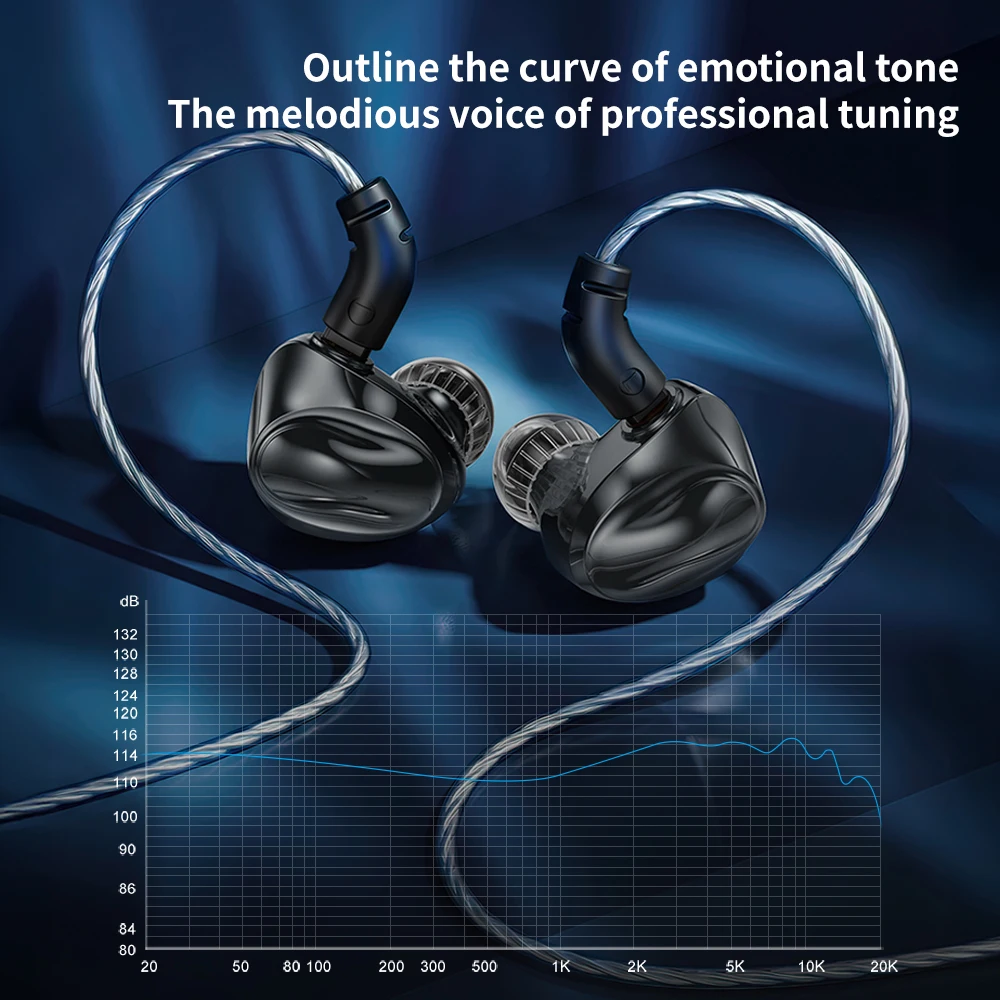 TRN Dolphin 10mm dual magnetic circuit dynamic driver Liquid metal Earphone Hifi In-Ear Wired Earphones
TRN Dolphin 10mm dual magnetic circuit dynamic driver Liquid metal Earphone Hifi In-Ear Wired Earphones