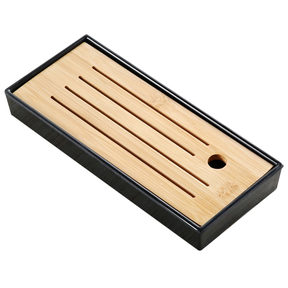 Bamboo Tea Small Japanese Style Draining Dish Holder Black Travel Tray Dry Board Tea Set Drain Tray Kitchen Accessories
Bamboo Tea Small Japanese Style Draining Dish Holder Black Travel Tray Dry Board Tea Set Drain Tray Kitchen Accessories