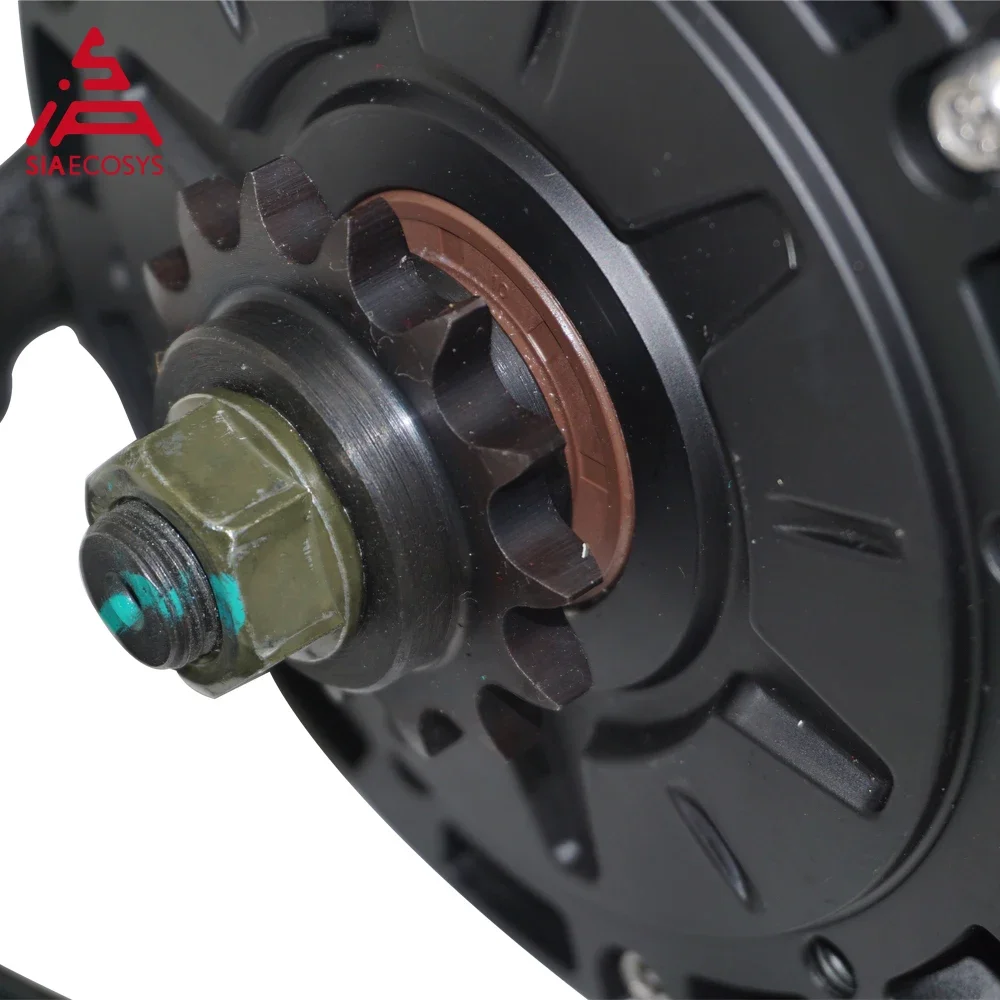 2026 HOT QSMOTOR 4000W High Power IPM PMSM Mid Drive Motor Kit QS 138 90H Three-Phase Motor
