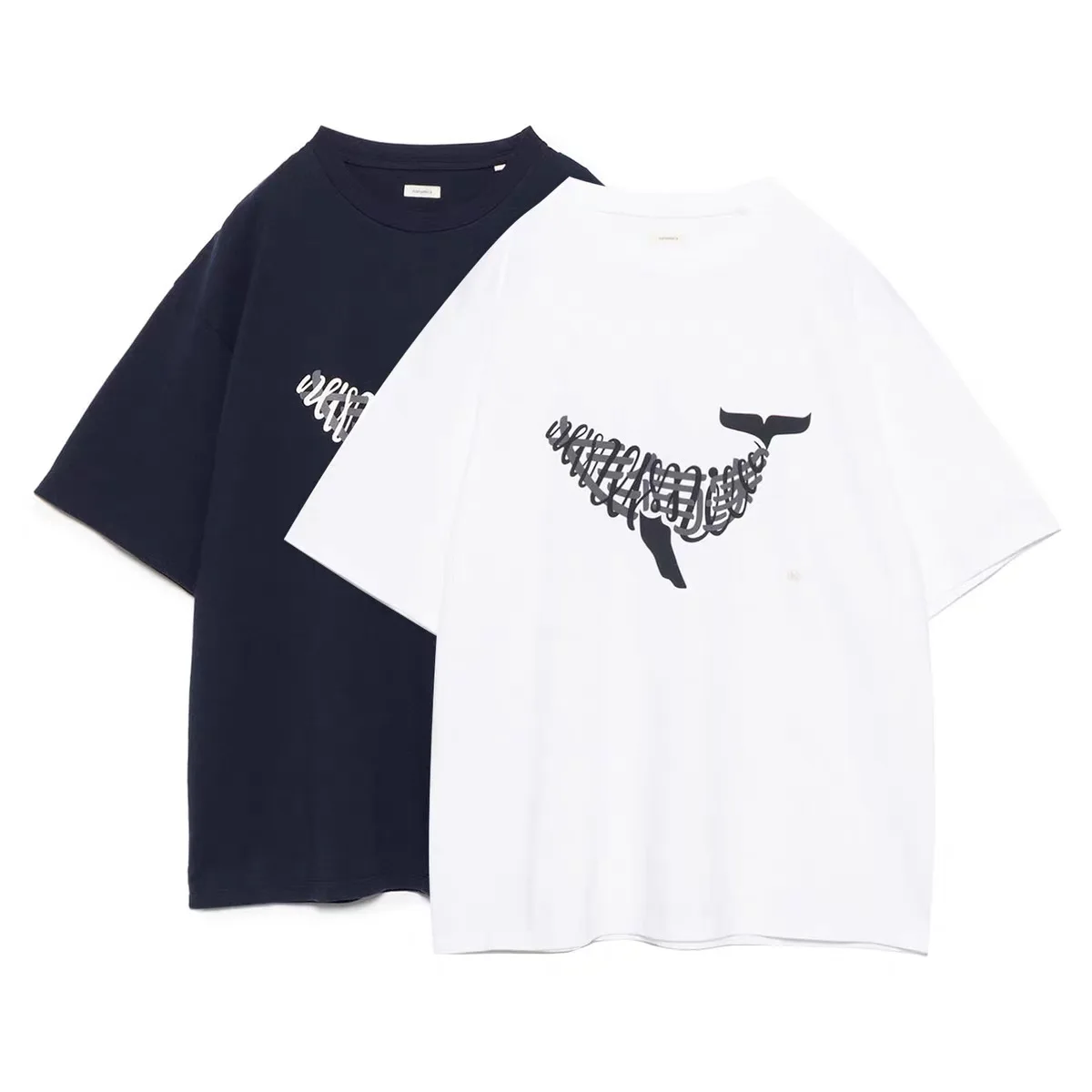 NANAMICA 25SS Kyoto Limited Kurzarm-Baumwoll-T-Shirt mit Whale-Print
NANAMICA 25SS Kyoto Limited Kurzarm-Baumwoll-T-Shirt mit Whale-Print