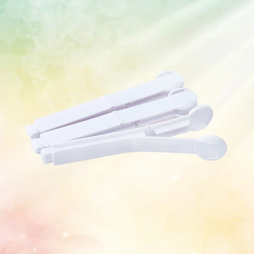 5pcs Food Sealer Clips Airtight Storage Fresh Keeping Snack Clamp Plastic Bags Seal Sturdy Edge Kitchen Appliances
5pcs Food Sealer Clips Airtight Storage Fresh Keeping Snack Clamp Plastic Bags Seal Sturdy Edge Kitchen Appliances