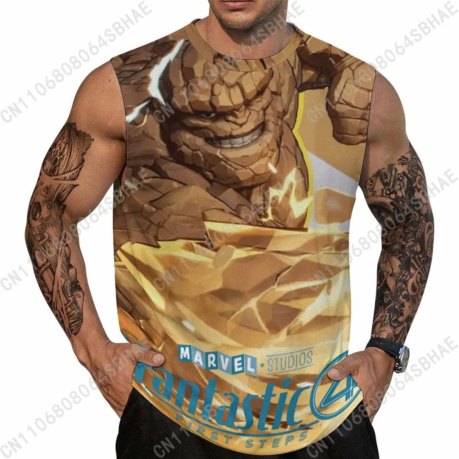 Marvel Things Custom Men's Sleeveless Shirt Personalized Tank Top Wear Summer Vest Tops Men Daily Use Cosplay
Marvel Things Custom Men's Sleeveless Shirt Personalized Tank Top Wear Summer Vest Tops Men Daily Use Cosplay
