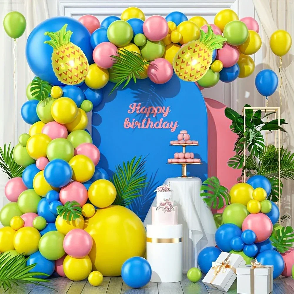 Summer Tropical Balloon Arch Kit, colourful balloon, Ideal For Hawaii Themed Birthday Party, Pool Party Decor holiday decoration
Summer Tropical Balloon Arch Kit, colourful balloon, Ideal For Hawaii Themed Birthday Party, Pool Party Decor holiday decoration