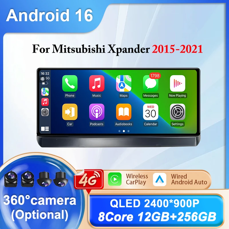 Android 16 Auto Carplay 12.3 Inch For Mitsubishi Xpander 2015 - 2021 Car Radio GPS Multimedia Video Player Head Unit Bluetooth
Android 16 Auto Carplay 12.3 Inch For Mitsubishi Xpander 2015 - 2021 Car Radio GPS Multimedia Video Player Head Unit Bluetooth