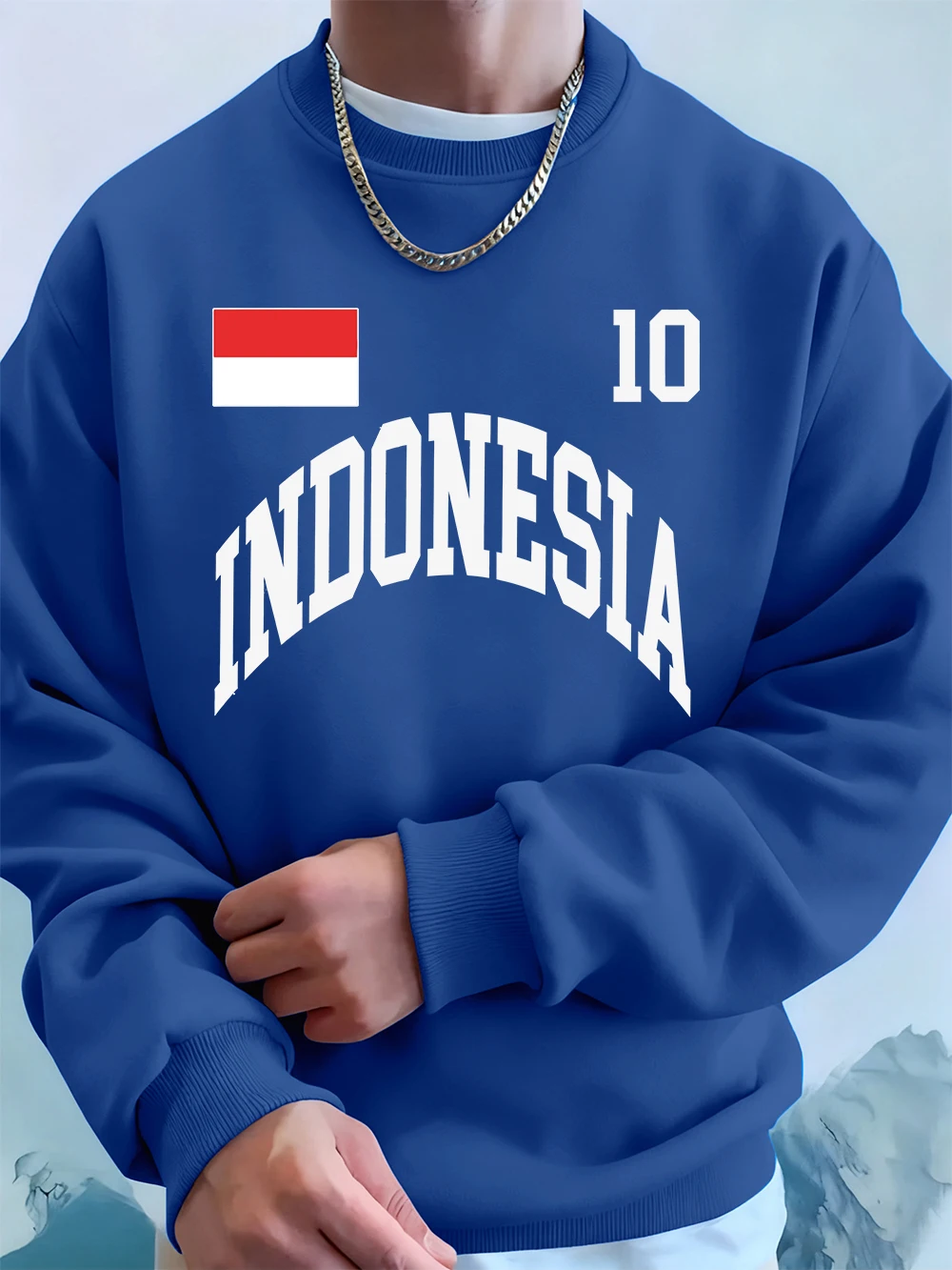 Мужские толстовки с принтом флага Индонезии, осенне-зимняя флисовая теплая толстовка с капюшоном, повседневная мужская одежда в стиле хип-хоп большого размера с круглым вырезом и капюшоном
Мужские толстовки с принтом флага Индонезии, осенне-зимняя флисовая теплая толстовка с капюшоном, повседневная мужская одежда в стиле хип-хоп большого размера с круглым вырезом и капюшоном